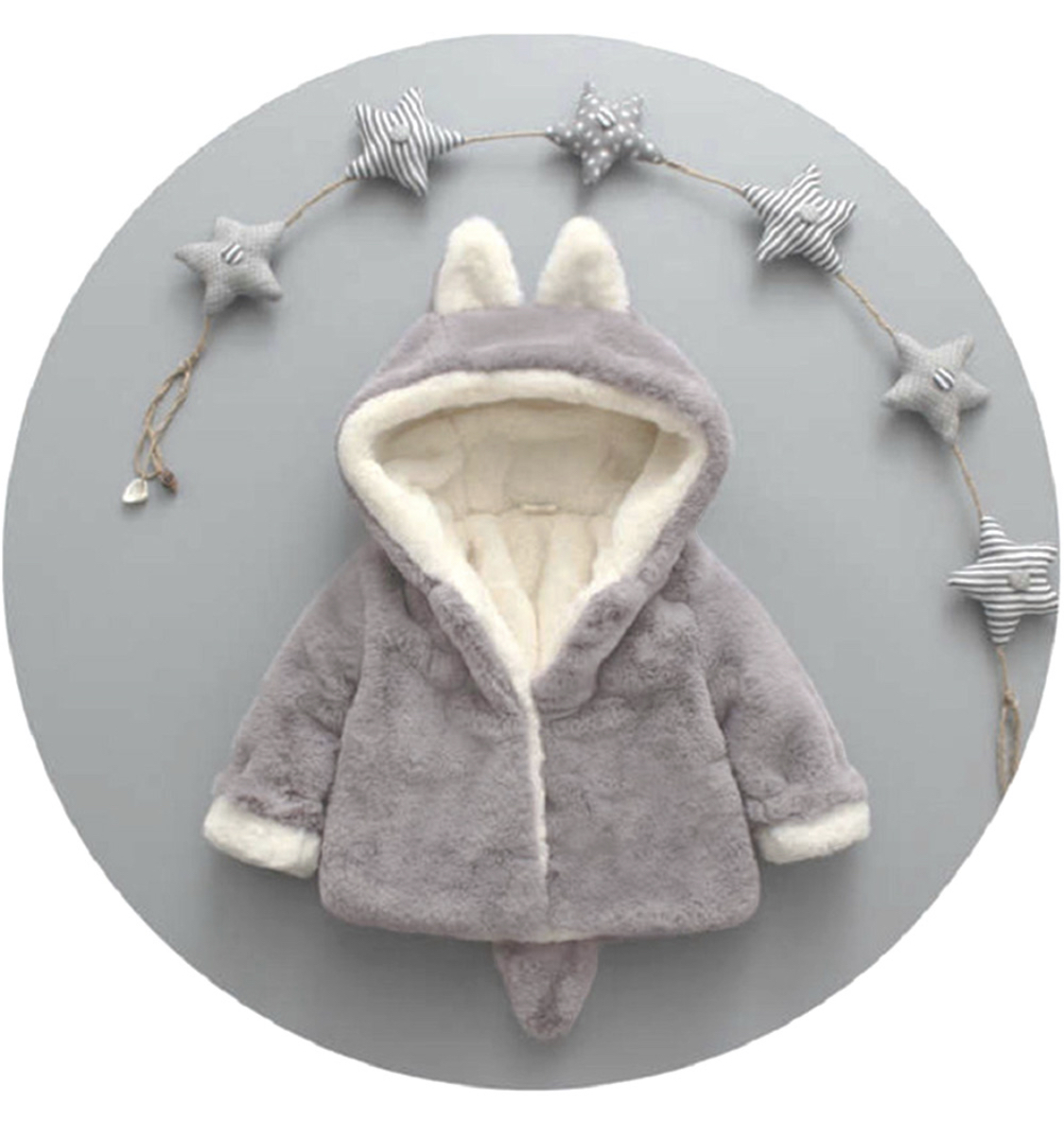 AB67 - Adorable Ear Coat 1
